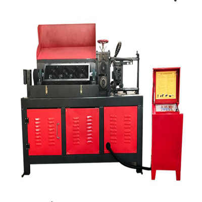 Working principle of steel bar straightening and cutting machine