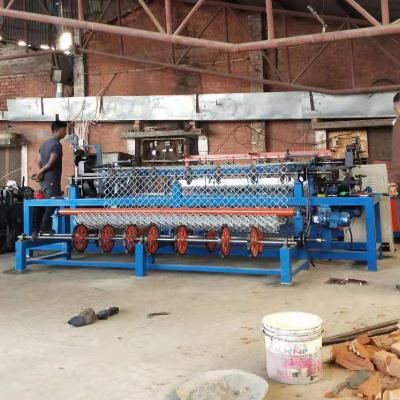 automatic chain link fence machine installation and working in nepal