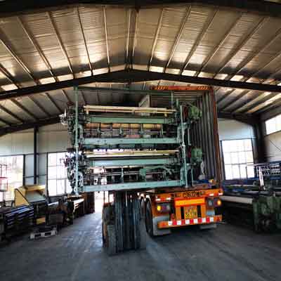 fiberglass mesh making machine delivery 