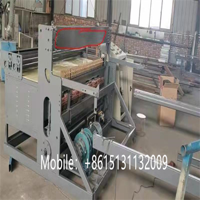 automatic welded wire mesh machine finished testing for india client 