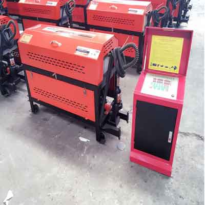 steel bar straightening and cutting machine