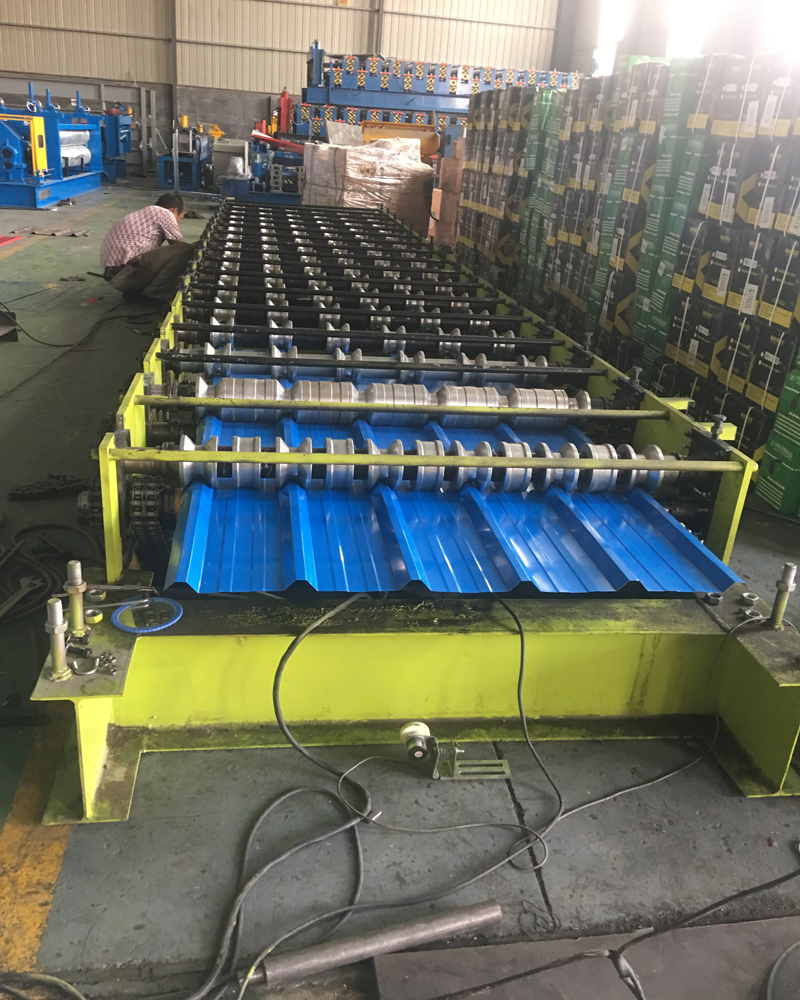 automatic metal sheet rolling machine