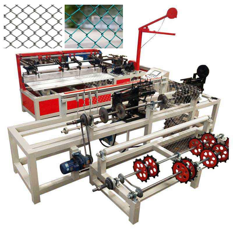 chain link fence machine