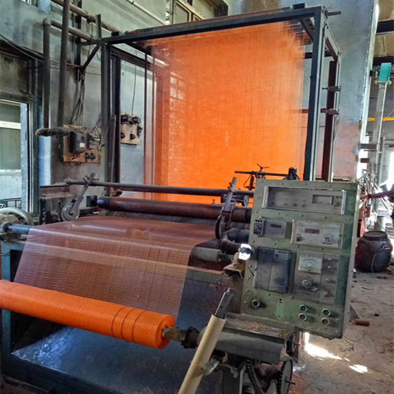 fiberglass mesh coating machine