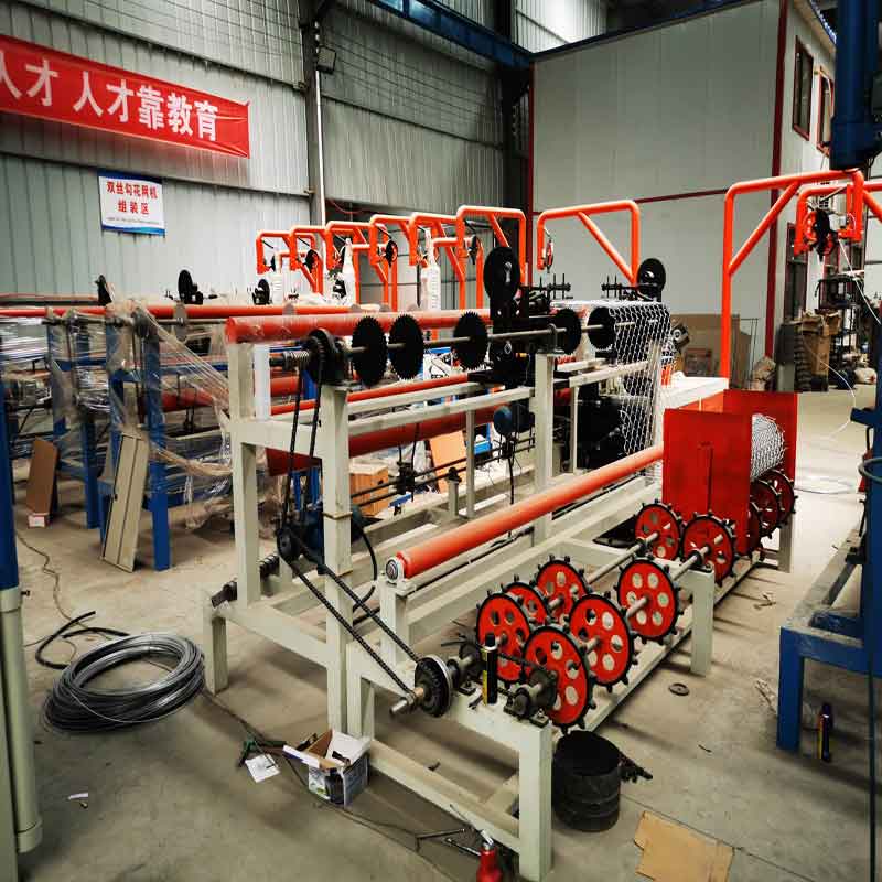 chain link fence machine