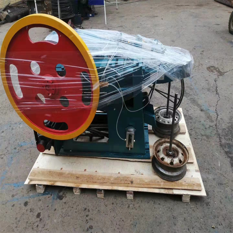 double head steel wire nail making machine