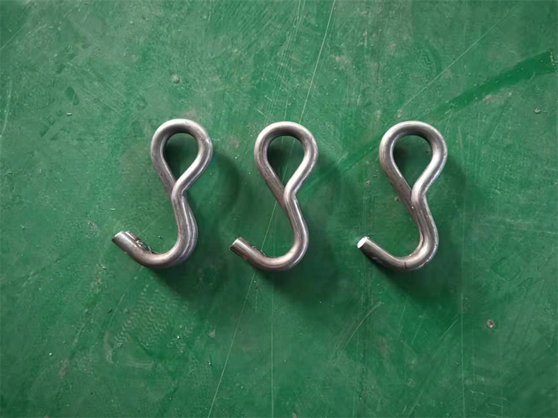 double S hook bending and welding machine 