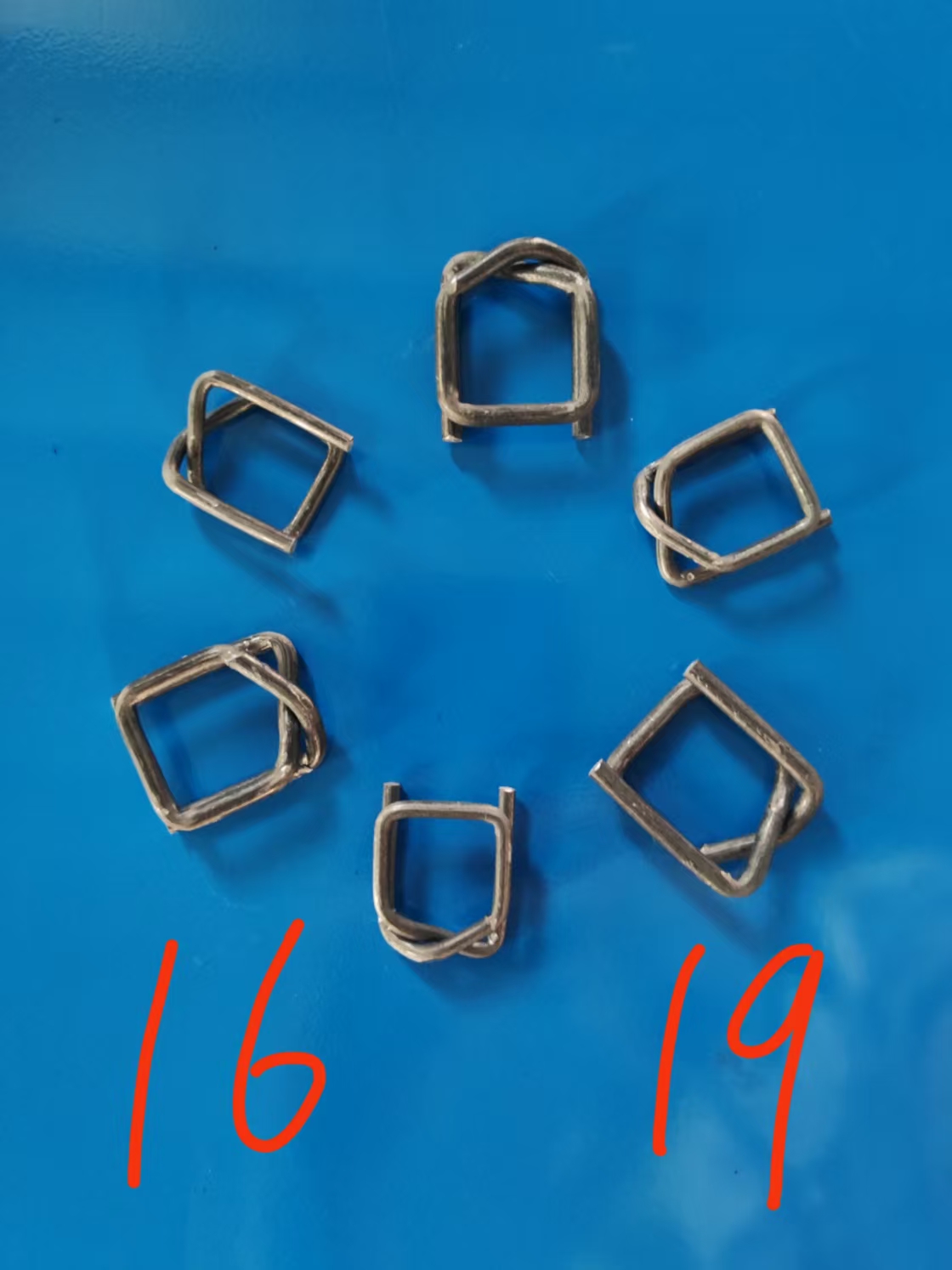 strap packing buckle making machine 