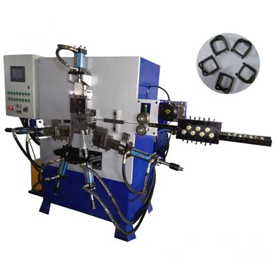 Packing buckle making machine