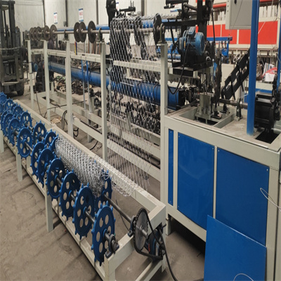 high speed chain link fence making machine price