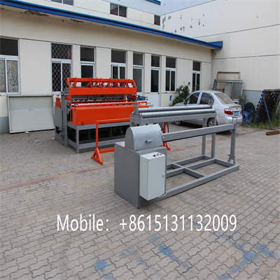 Steel panel welded wire mesh machine 