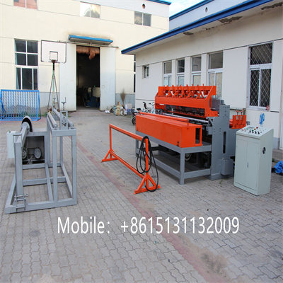 Steel panel welded wire mesh machine 