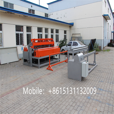 Steel panel welded wire mesh machine 