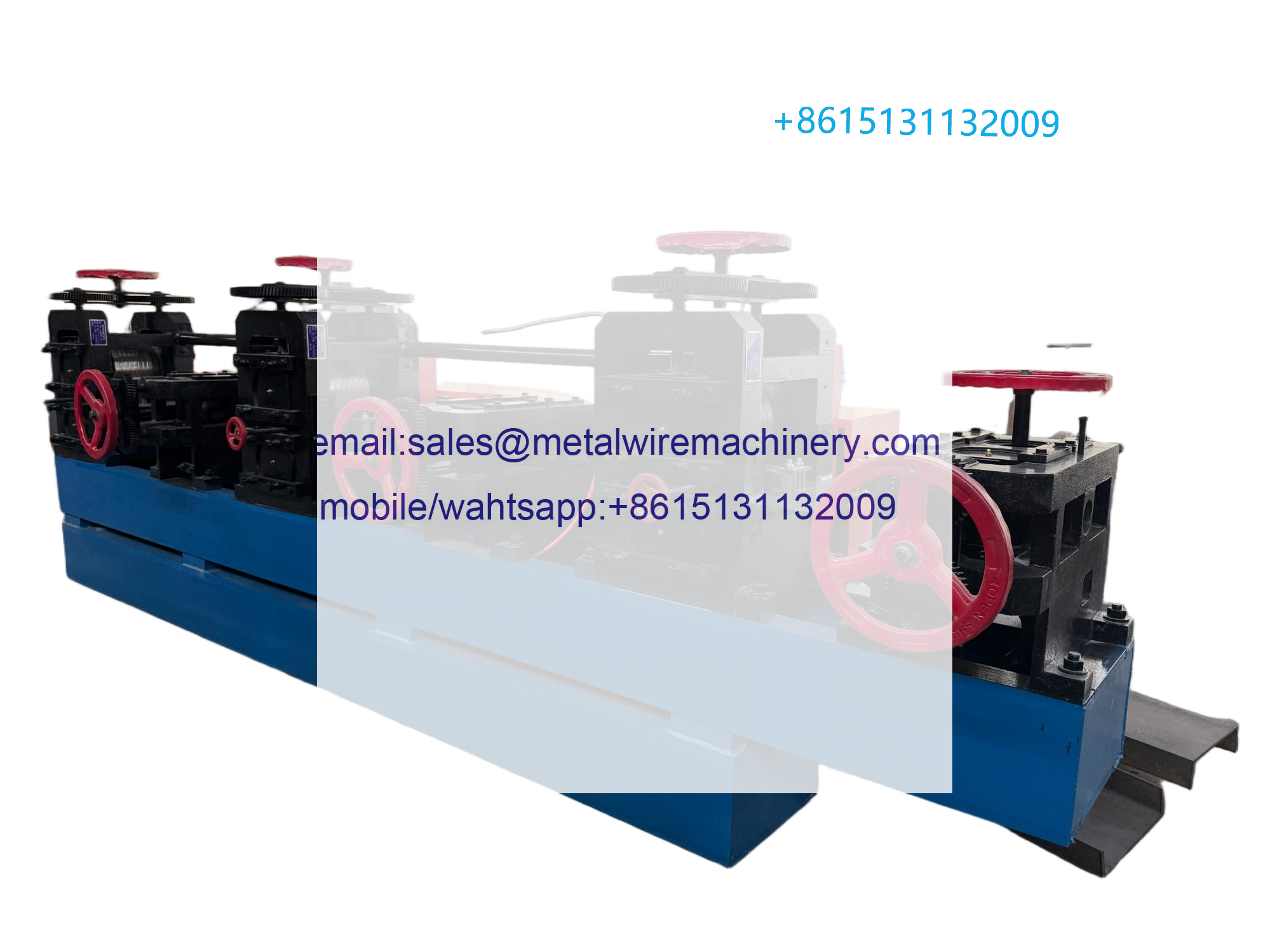HR edge trimming rolling round wire machine 